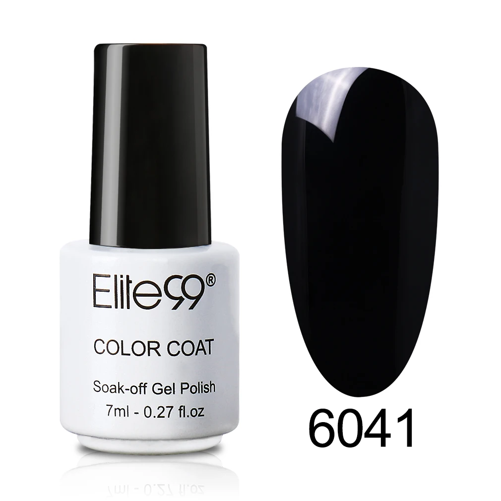 Elite99 7 мл одношаговый Гель-лак для ногтей белый флакон УФ-светодиодный лак для ногтей - Цвет: 6041