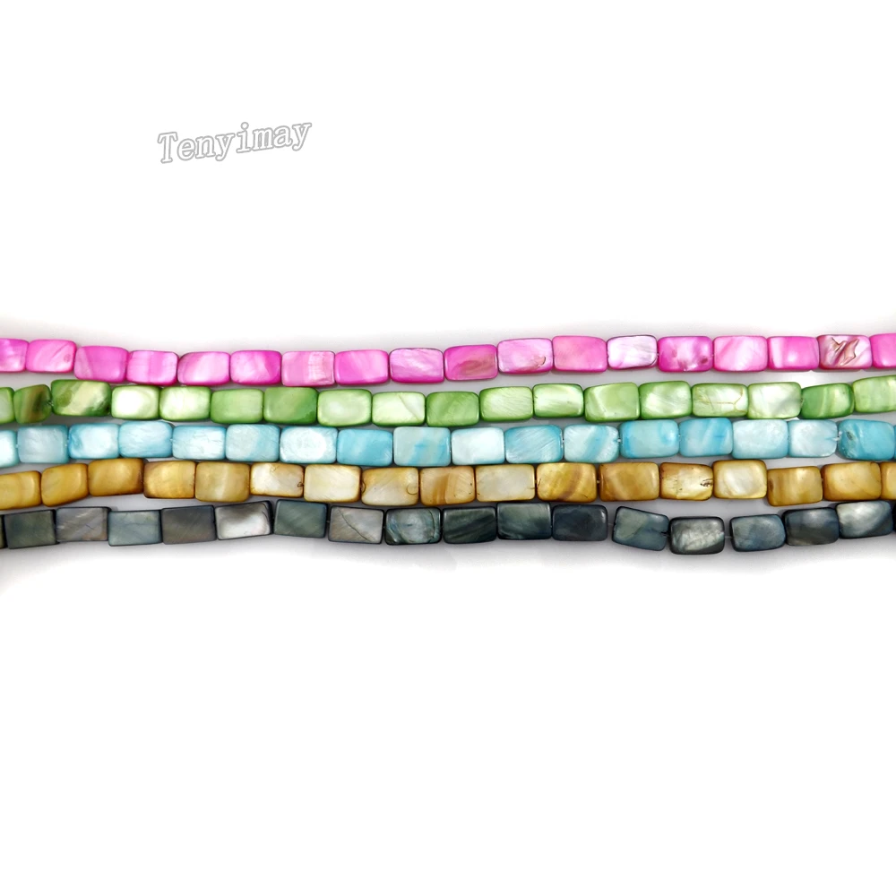 

Oblong shape shell jewelry beads free shipping, 10x15mm mixed color shell charms for DIY