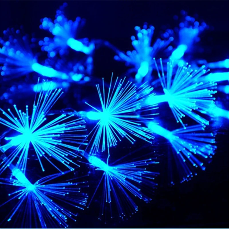 Luzes de Fadas Luzes de Natal Flor para Vaso Árvore do Feriado Decoração do Partido do Ano Casamento Tubo Tira Lâmpada Luz Led Novo Lâmpadas 10 m