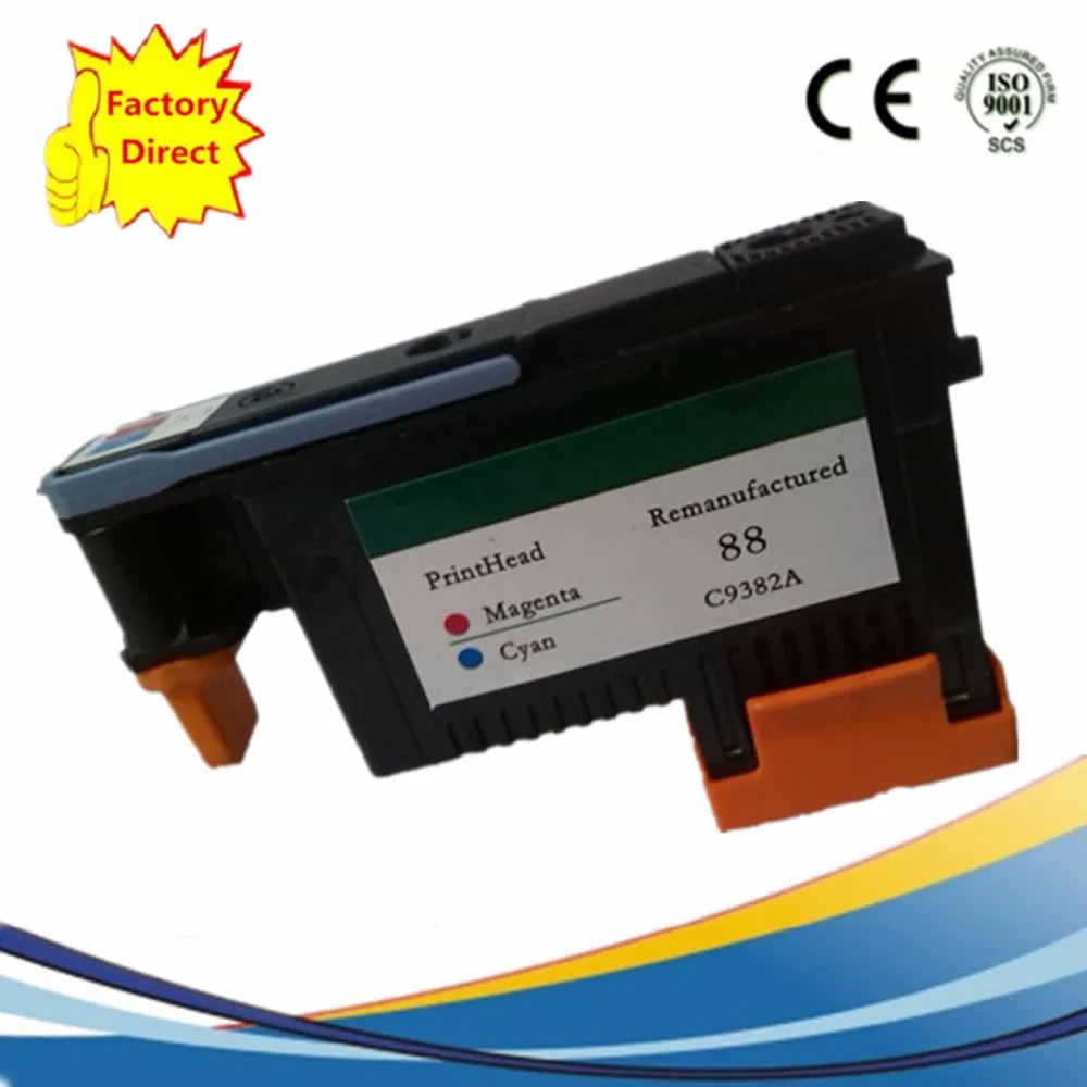 Печатающая головка восстановленная для HP88 C9382A Officejet pro L7400 L7480 L7500 L7550 L7580 L7588 L7600 L7650 |