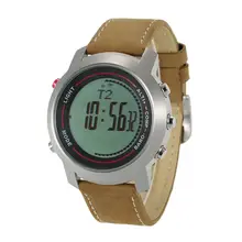 5ATM водонепроницаемые спортивные многофункциональные наружные цифровые часы, альтиметр, термометр, цифровой компас, секундомер, подсветка