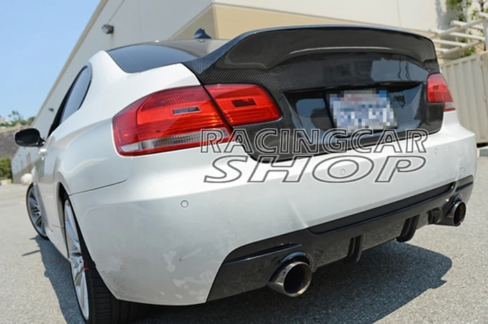 Real Carbon Fiber ERICSSON STYLE BOOTLID TRUNK for BMW 3-Series E92 COUPE 2Door 328I 335I M3 2007-2013