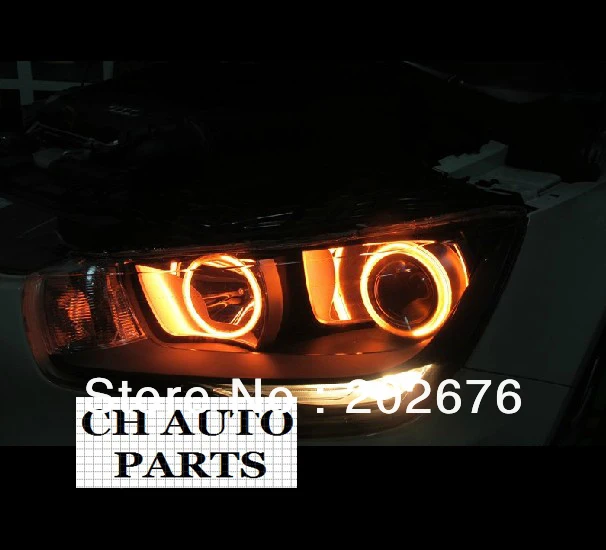 

FREE SHIPPING, CHA A1 ANGEL EYE HEADLIGHT HEADLAMP ASSEMBLY, WITH BI-XENON PROJECTOR ENS ANGEL EYE