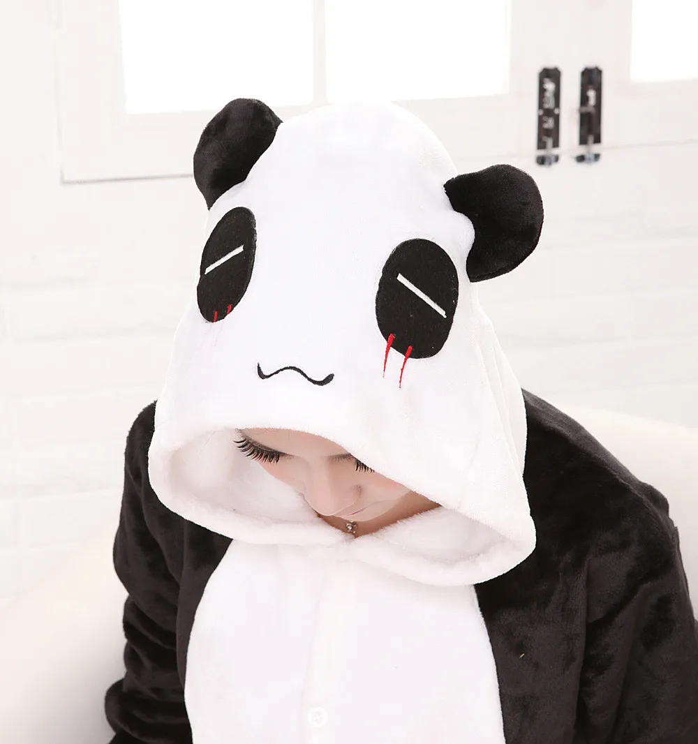 Panda Big Mascot Head Mask Soft Plush Costume Unisex Cosplay Animal