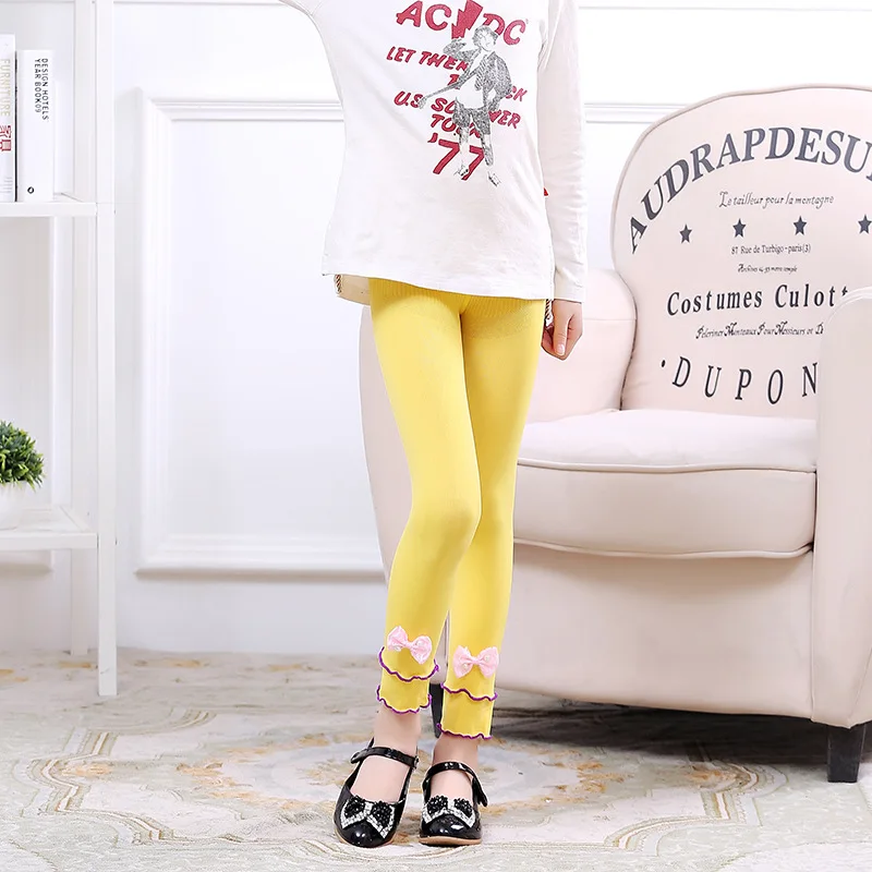 

6-8 Years New Children's Leggings Spring And Autumn Models Baby Girl Leggings Soft Comfortable Pants