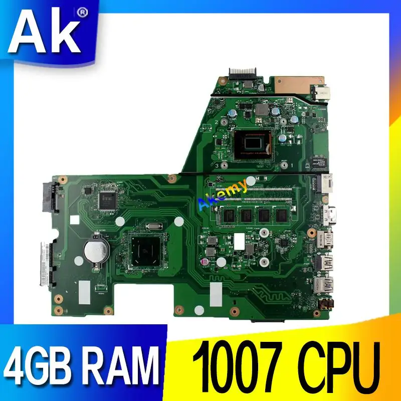 X551CA اللوحة لأجهزة الكمبيوتر المحمول ASUS X551CA X551CAP X551C X551 F551C F551CA اختبارات اللوحة الأصلية 1007 وحدة المعالجة المركزية 4 GB RAM