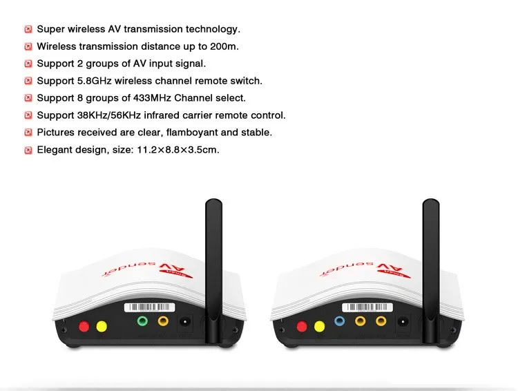 New-200M-5-8GHz-Digital-STB-Sharing-Device-Wireless-A-V-Audio-Video-Transmitter-Receiver-Audio