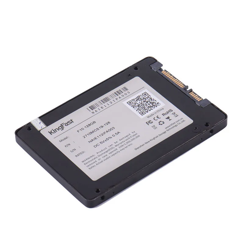 KingFast F10  2.5 Inch Solid State Drive 7mm Internal SSD Hard Disk 128GB SATA 3.0 6Gb/s SSD Laptop Hard Drive