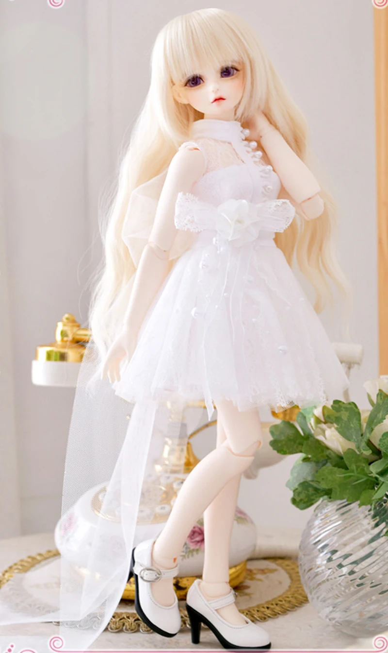 

Full Set 1/4 BJD doll BJD SD Fashion SALGOO Model Resin Doll With Makeup For Baby Girl Gift Present