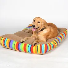 Hot Sale Colour Large Dog Bed Kennel Mat Soft Fleece Pet Dog Puppy Warm Bed Cat House Pad Comfortable Removable Pet Product