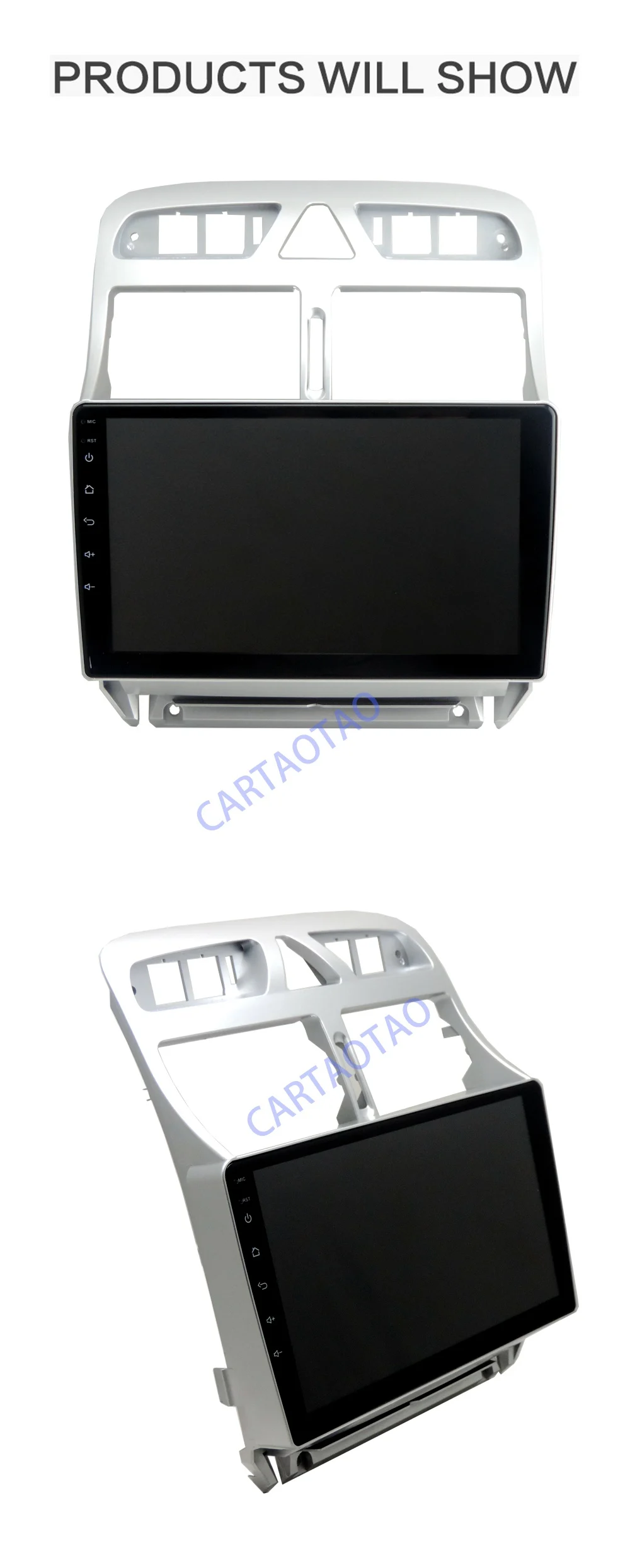 2din Android 8,1 автомобильный DVD мультимедийный плеер peugeot 307 307CC 307SW 2002-2013 автомобильный Радио gps навигация WiFi Bluetooth плеер