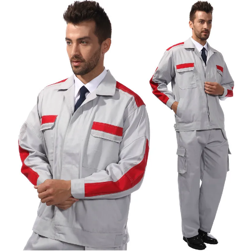 Wholesales Long Sleeve Workwear Suit Sets Dryer Anti static Mechanical