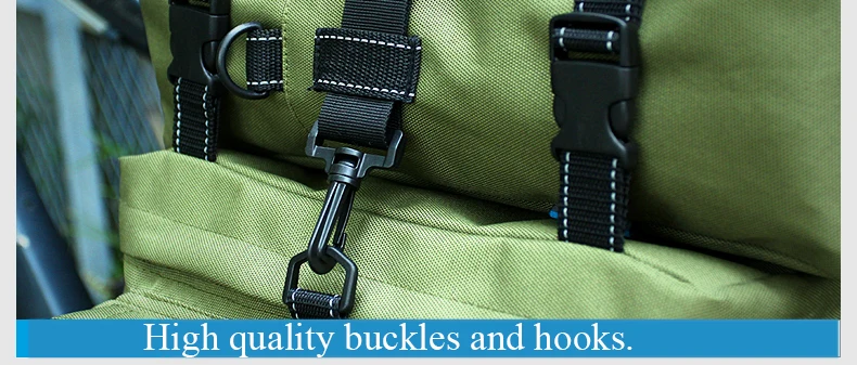 Flash Deal ROSWHEEL 37L  Water Resistant Bicycle Cycling Rear Pannier Bag Durable Bike Bicycle Pannier Bag Cycling Bag cargo bag 3