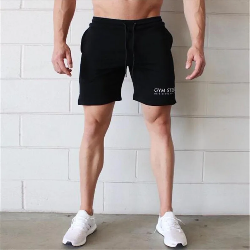 Casual Men Fitness Cotton gym Shorts (9)