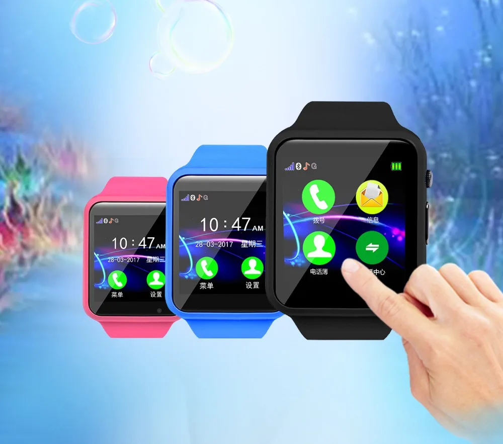 New Fashion Kid Children's Smart Watch Fitness Sport Buletooth Watch Remote Camera Alarm Clock Kids Watch