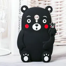 Для Meizu M5 Примечание Случае 3D Прекрасный Милый Мультфильм Медведь Мягкая Ударопрочный силиконовый Чехол Для Meizu M5 Примечание Мейлань Примечание 5 случае