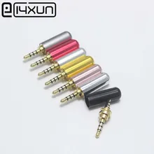 Eclyxun 1 шт. 2,5 мм 4-полюсный стерео Мужской ремонт разъем для наушников припоя кабель подключения адаптера аудио разъем разъемы