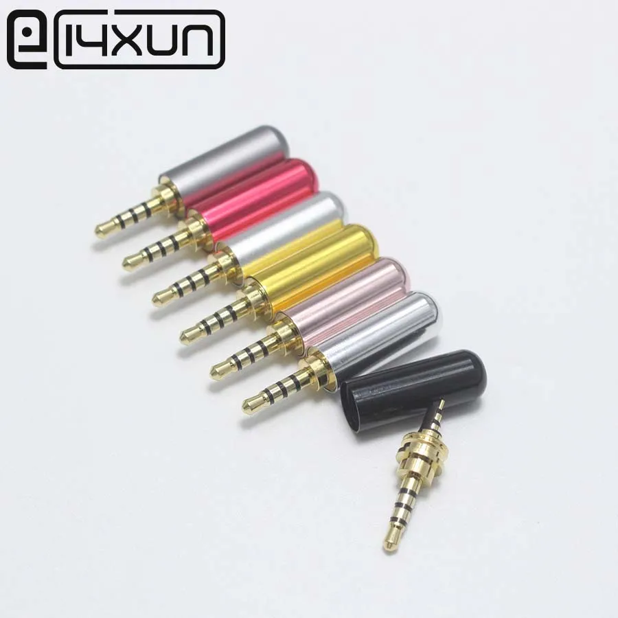 1pcs 2.5mm Male Plug Mono DIY Plastic Cover Handle Head Audio Connector Adapter