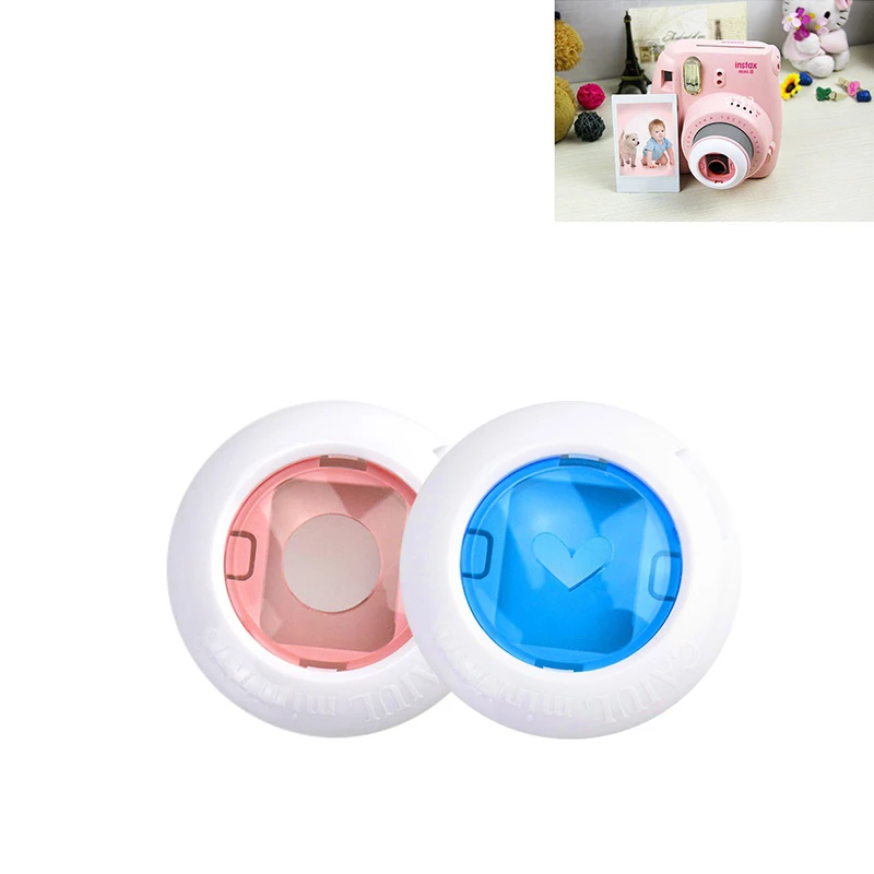 2 Pcs Colorful Filter For Fujifilm Instax Mini 8 9 7s