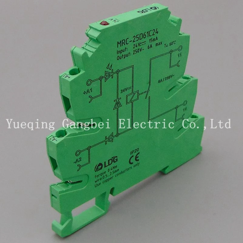 

MRC-25D61C24 intermediate relay 24V DC relay board ultra-thin relay module