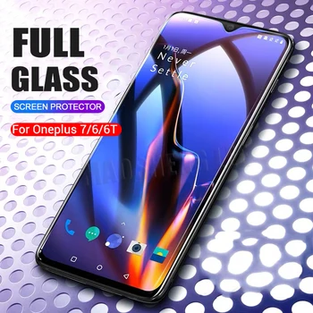 Перейти на Алиэкспресс и купить 2 шт./лот, закаленное стекло для Oneplus 6 6T 7, Защитное стекло для экрана 2.5D, закаленное стекло для one plus 7T 6 6t, анти-синее стекло