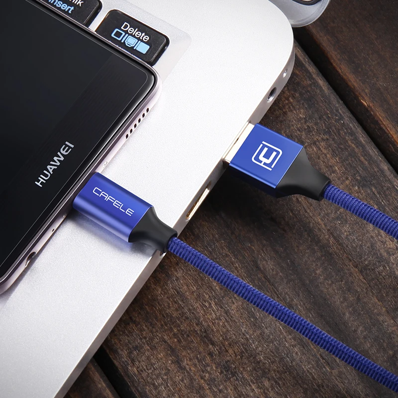 Cafele USB نوع C كابل الهاتف المحمول كابل شحن سامسونج S10 s9 plus شياو mi mi 9 8 هواوي Oneplus USB C نوع- C الكابلات Cafele USB نوع C كابل الهاتف المحمول كابل شحن سامسونج S10 s9 plus شياو mi mi 9 8 هواوي Oneplus USB C نوع- C الكابلات