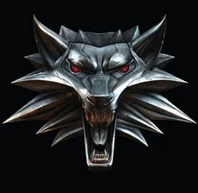 Daisies One Piece Witcher pendant medallion pendant necklace wild hunt 3 figure game wolf amulet Cool For Women Men GIrl