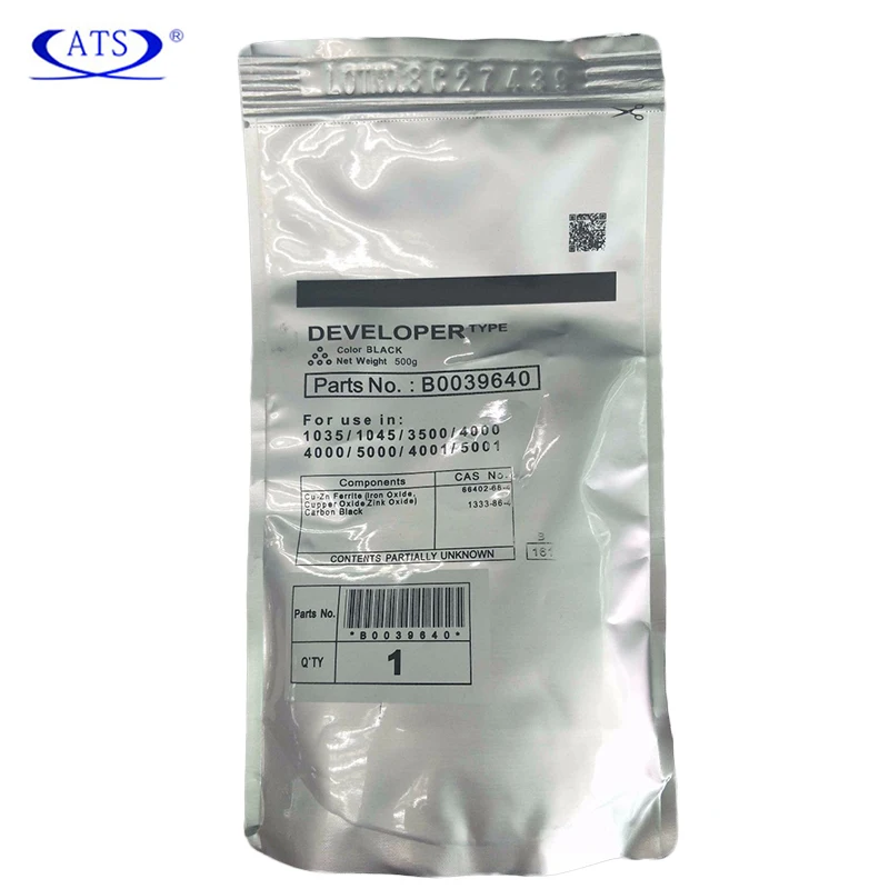 Порошок разработчика Ricoh Aficio MP 500 1035 1045 3500 4000 5000 4001 MP1035 MP1045 MP3500 MP4000 MP5000 MP4001 черный 5001