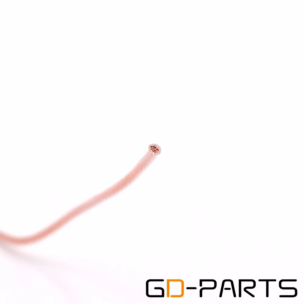 GD PARTS 1 5 мм 2 4 6 высокочистый провод из ПТФЭ OCC кабель питания сделай сам медный шнур