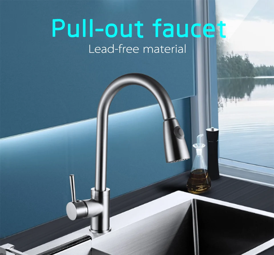 kitchen faucet mixer rubinetto cucina ottone keukenkranen wall kitchen faucet cuisine robinet kitchen taps taps for kitchen (1)