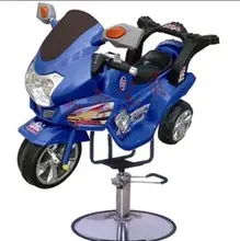 Children barber shop barber chair. Motorcycle barber chair