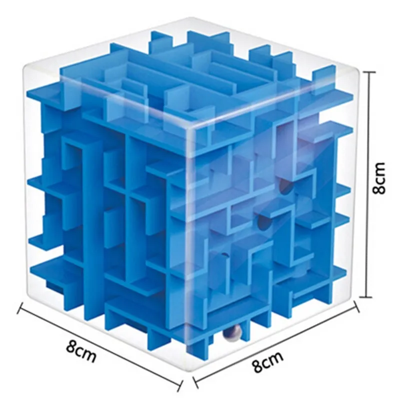 Фантастический Магический кубик, лабиринт, игра для детей, лучший подарок на день рождения, Классические игрушки для обучения и обучения, без наклеек, Кубик Рубика, 3D лабиринт