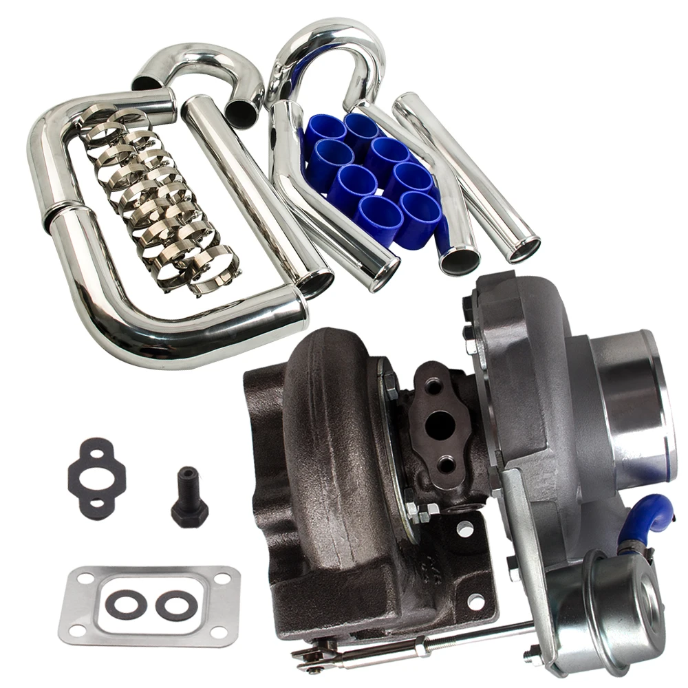 GT2871. 64/60 A/R T25 T28 GT25 GT28 GT2860 турбо зарядное устройство 3 &quotдюйма 76 мм алюминиевые