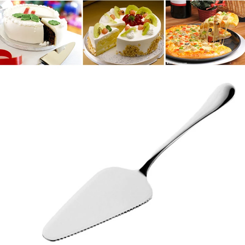 

Cream Knife Spatula Fondant Pastry Slicer Small Knife Cake Cutter Pizza Pie Cheese Shovel Stainless Steel Baking Tools Cooking