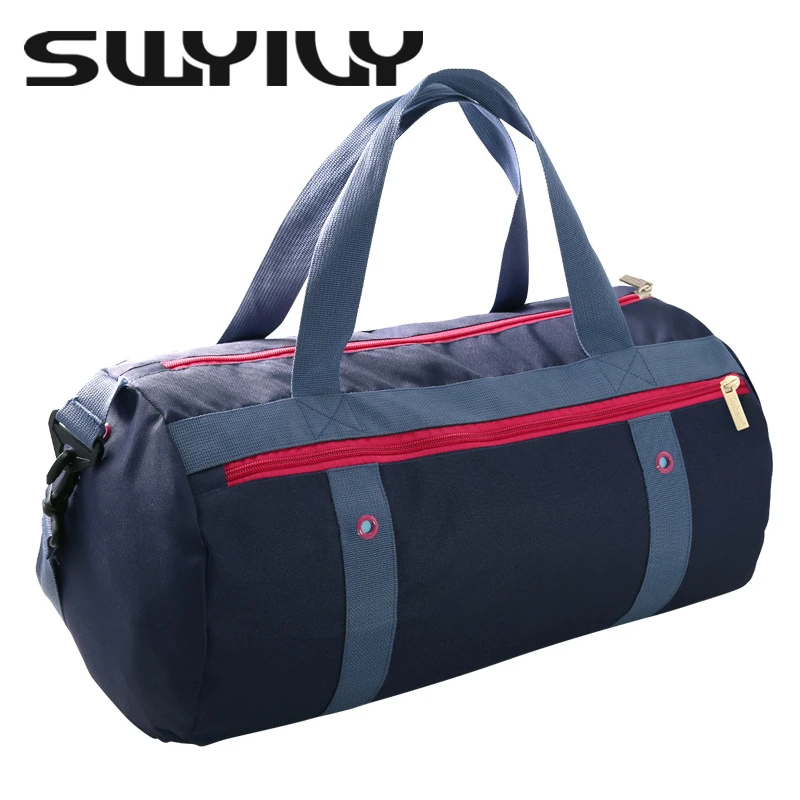 Oxford Cloth Waterproof Unisex Gym Bag Combo Dry Wet Bag Solid Color Hangbag Beach Swimsuits Shoulder Bag