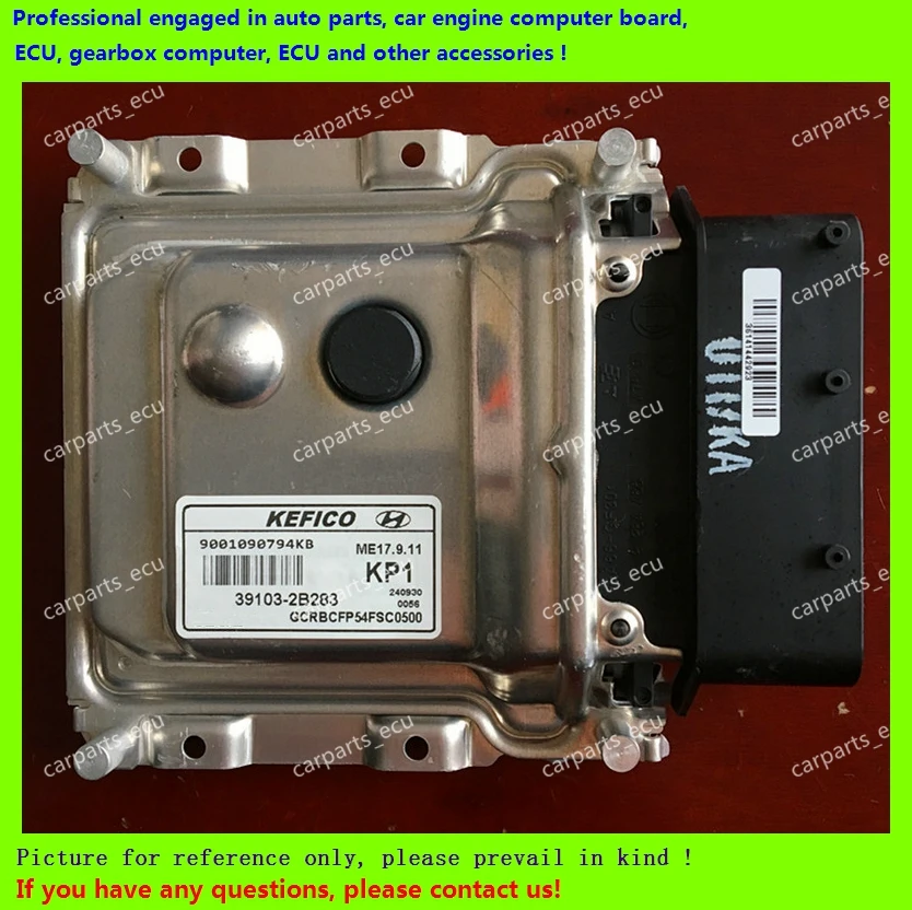 

For Hyundai Elantra Landau Renner TUCSON car engine computer board/ME17.9.11 ECU/Electronic Control Unit/39103-2B283/39103 2B283