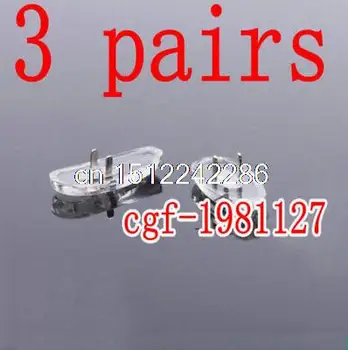 

3 Pairs Aviator Silicone Eyeglass Nose pads for RB Clip-on