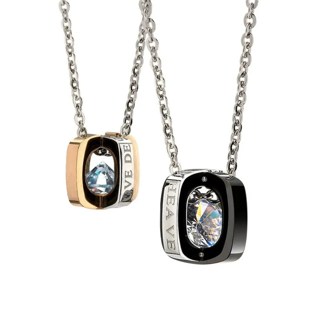 Mimeng Titanium Jewelry Stainless Steel Jewelry Titanium Couple