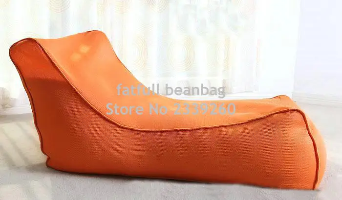 COVER ONLY , no filler-Blue bean bag chair,portable folding beanbag home sit home furniture, lazy sack