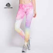 2017 new women’s sports tight yoga pants high elastic soft digital printing yoga trousers pants female Capris Ropa Deportiva