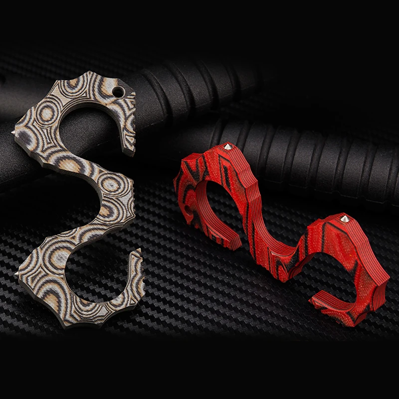 H1094 Hippocampal defense means tiger ring finger ring thorn ring self-defense self-defense weapons EDC gadgets H1094 Hippocampal defense means tiger ring finger ring thorn ring self-defense self-defense weapons EDC gadgets