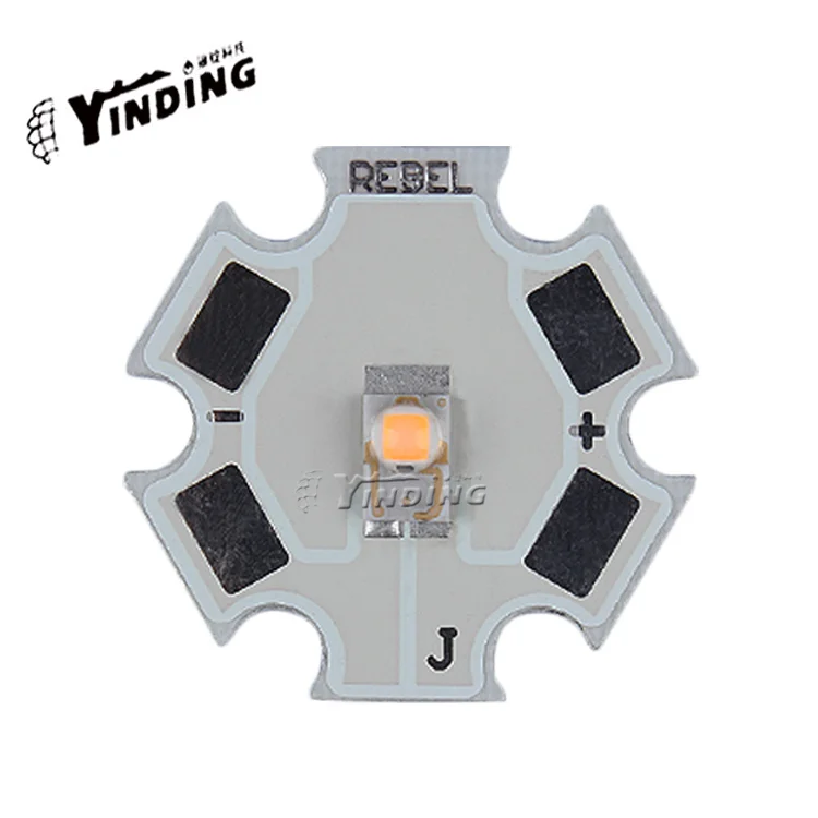 

10 PCS Lumileds LUXEON Rebel 605NM amber 3045 patch light 3 w high power led lamp bead