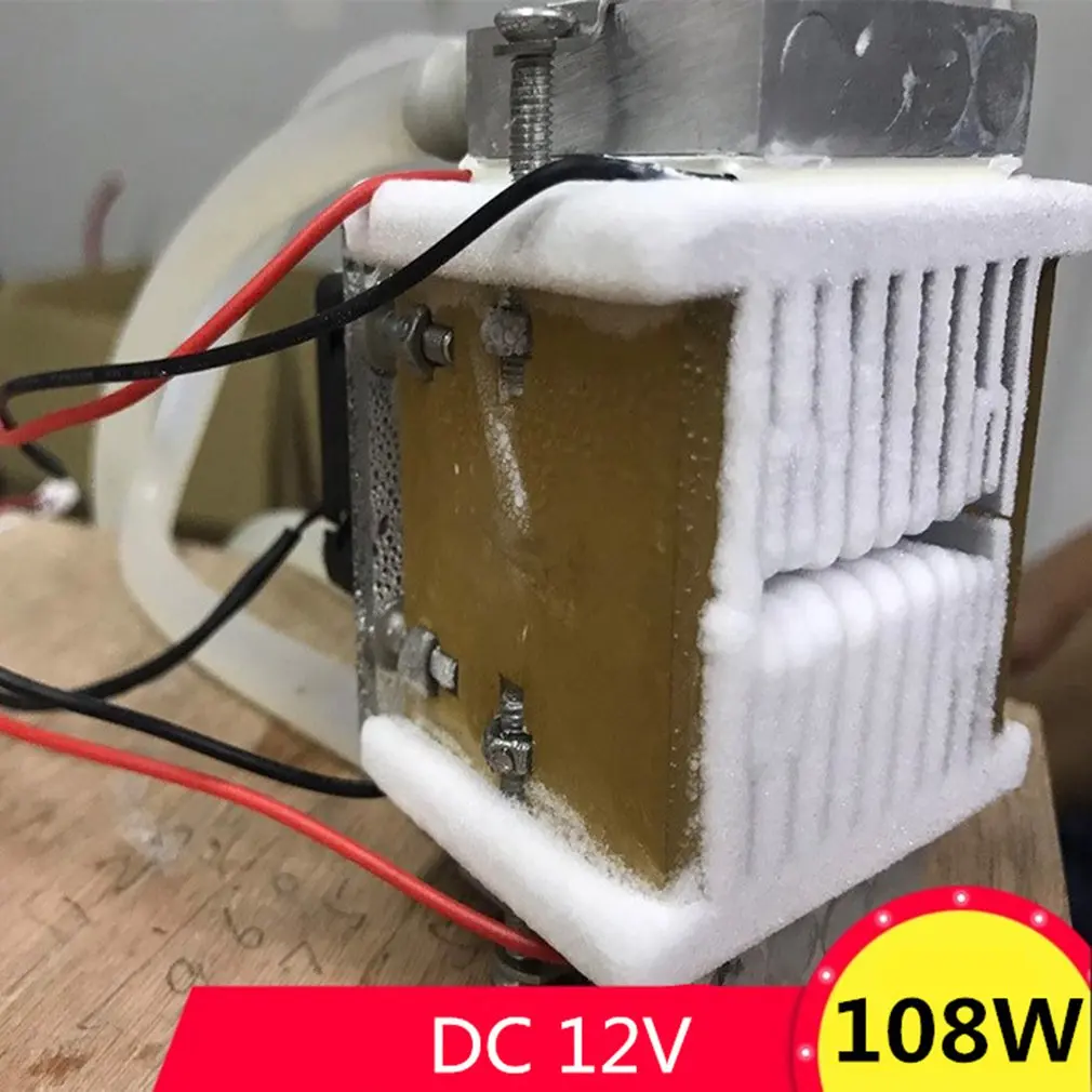 DC12V 108 W алюминиевый Охлаждающий радиатор для воды электронный полупроводник Пельтье Холодильный морозильник маленький Кондиционер