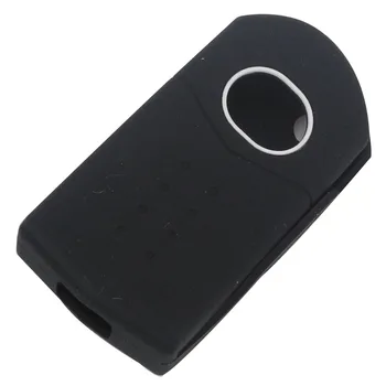 Keyforkess 10 pz/lotto Silicone 4 pulsante a distanza di vibrazione chiave Fob caso della copertura per Mazda 3 5 6 CX-7 CX-9 RX-8 - Jingyuqin 10 pz lotto Silicone 4 pulsante a distanza di vibrazione chiave Fob caso della