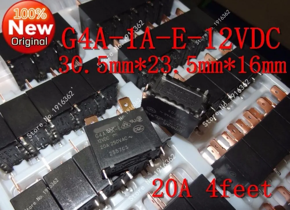 10 шт./лот Φ реле мощности 12V 20A 250VAC | Обустройство дома