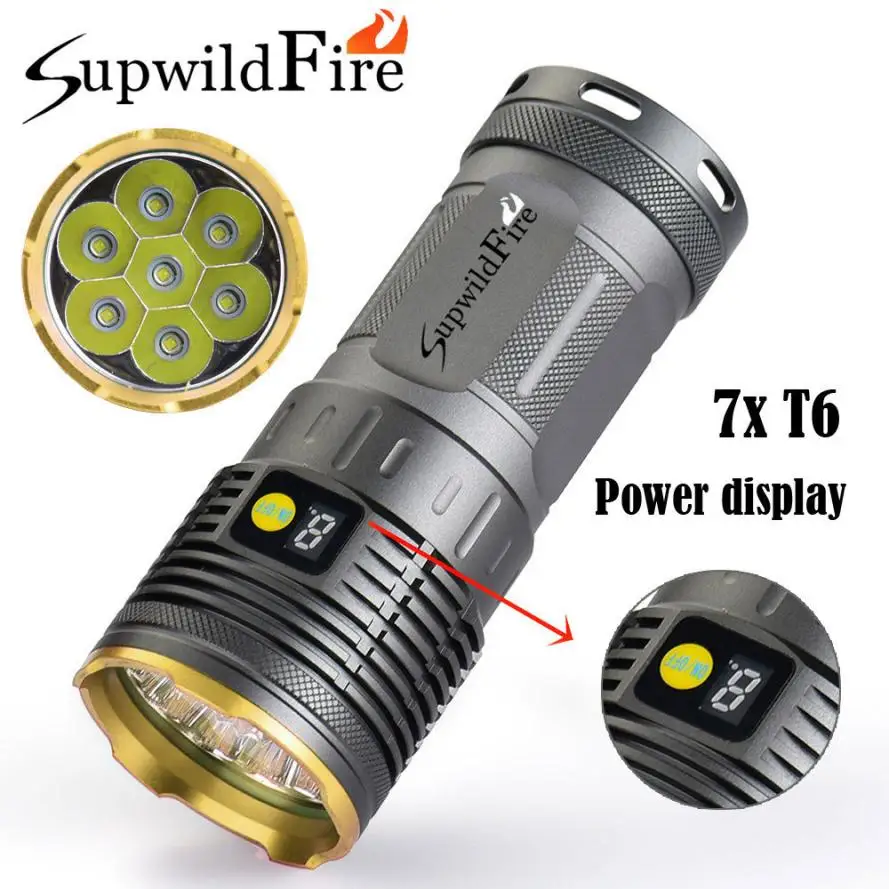 

2017 NEW G700 Flashlight 5000lm BRIGHT X800 Tactical LED Military ShadowHawk Design 731