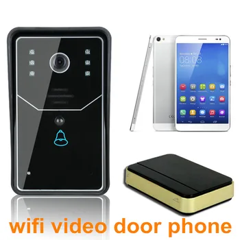 

WIFI video door phone doorbell Wireless Intercom Support IOS & Android