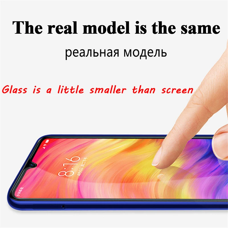 Закаленное стекло для Xiaomi Redmi Note 7, Защита экрана для Redmi K20 Pro 6A 7A 7 Note 6 Pro 5, защитное стекло на пленку