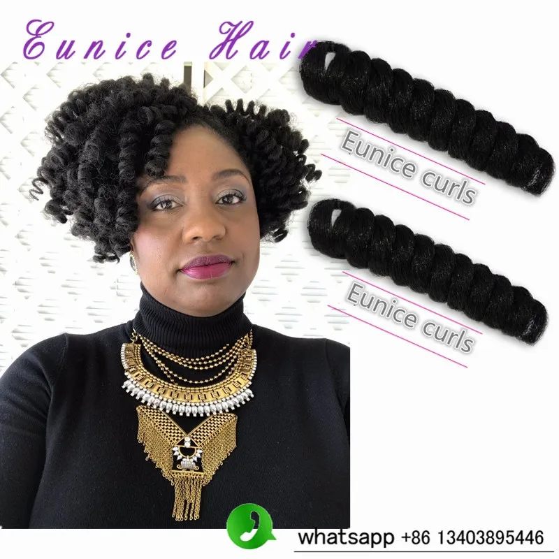 Crochet hair extension synthetic curls curlkanekalon braiding hair  (12)