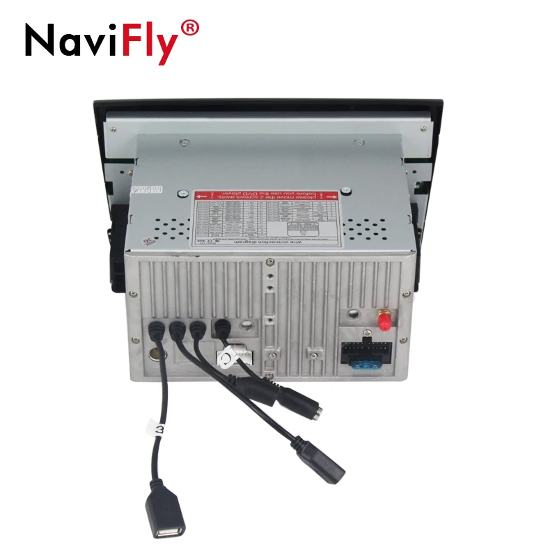 Discount NaviFly Car Multimedia Player Android8.1 GPS 2 Din Stereo System For Fiat/Bravo 2007-2012 Car dvd player am Fm wifi USB BT 5